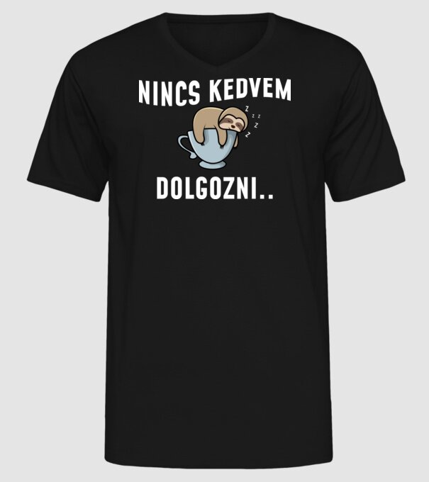  minta fekete pólón