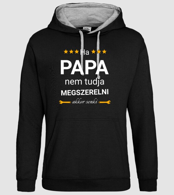  minta fekete pólón