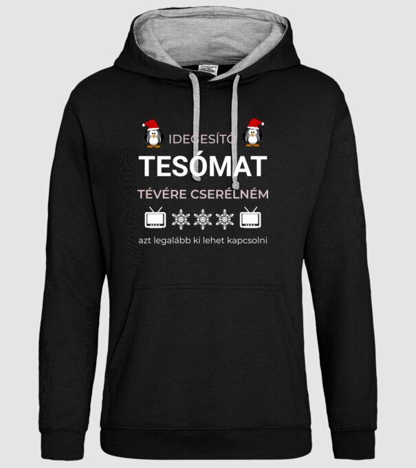  minta fekete pólón