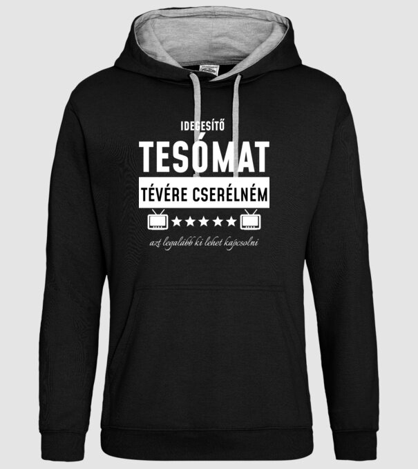  minta fekete pólón