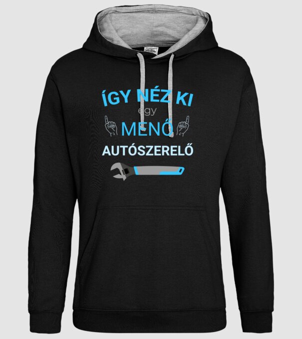  minta fekete pólón