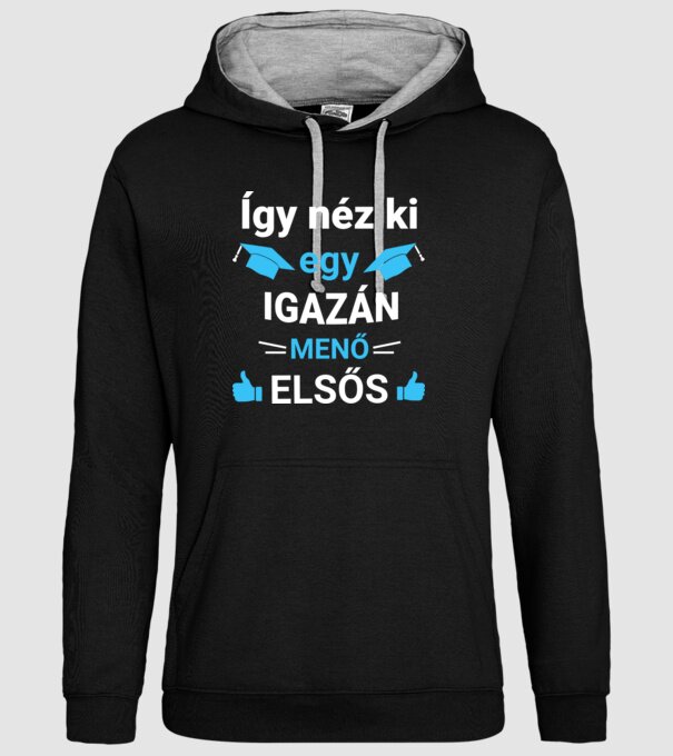  minta fekete pólón