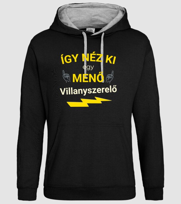  minta fekete pólón