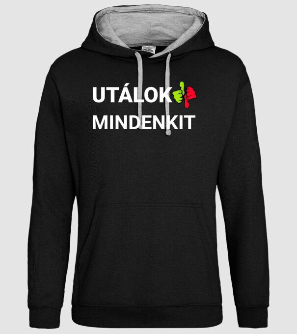  minta fekete pólón