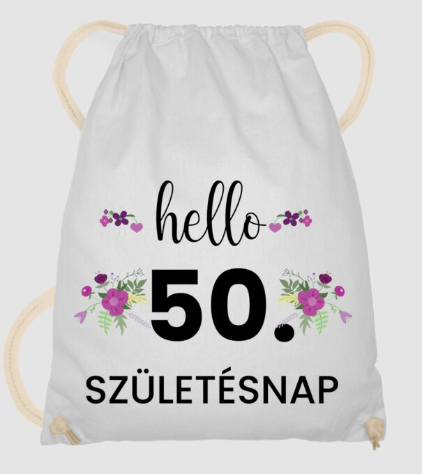  minta fehér pólón