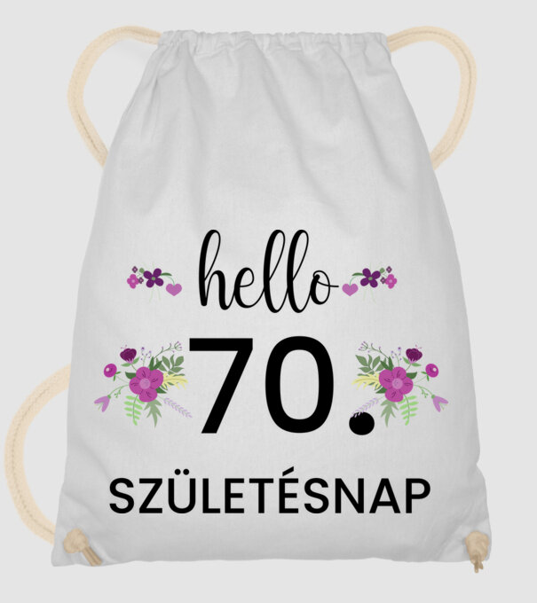  minta fehér pólón