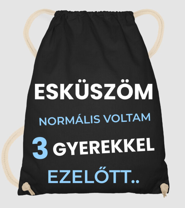  minta fekete pólón