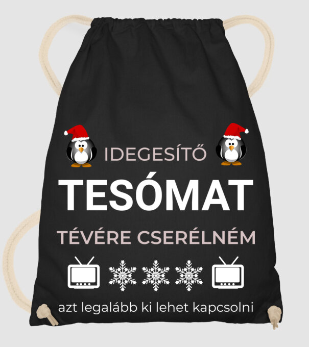  minta fekete pólón