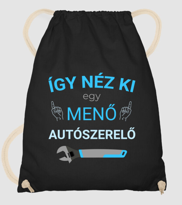  minta fekete pólón