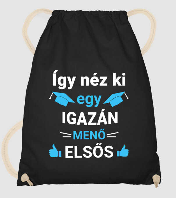  minta fekete pólón