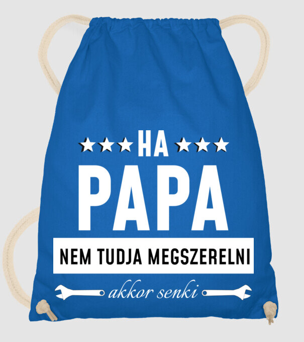 minta királykék pólón