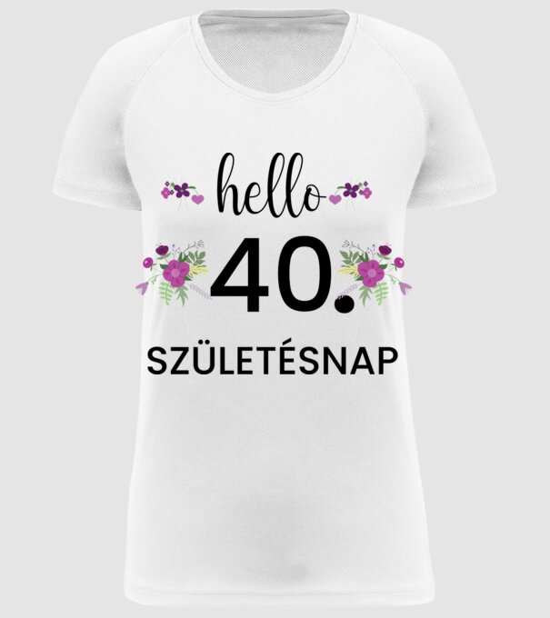  minta fehér pólón