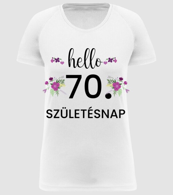  minta fehér pólón