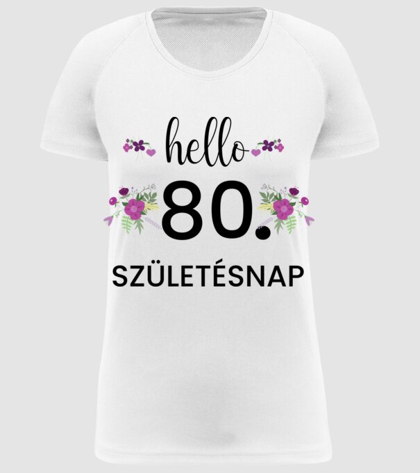  minta fehér pólón