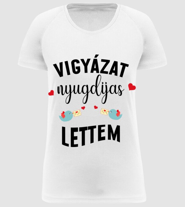  minta fehér pólón