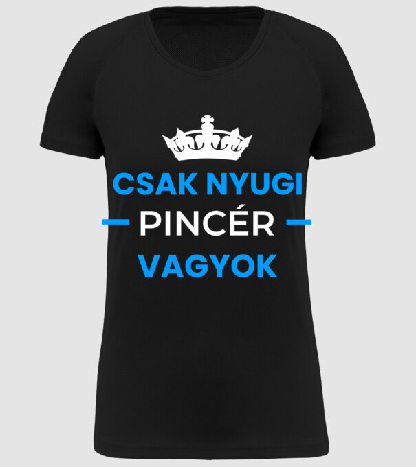  minta fekete pólón