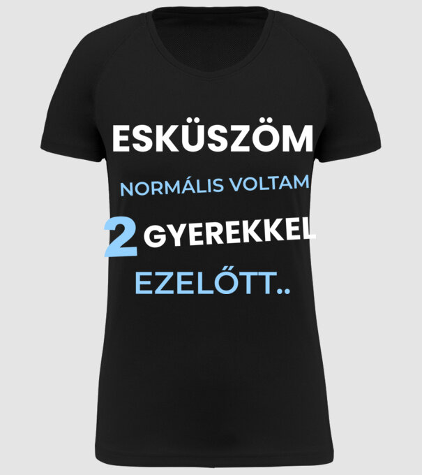  minta fekete pólón