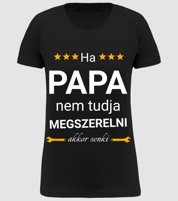  minta fekete pólón