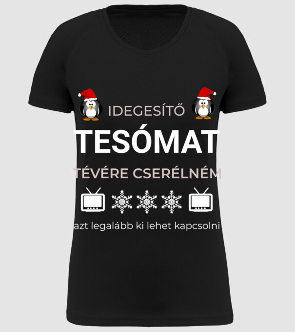  minta fekete pólón