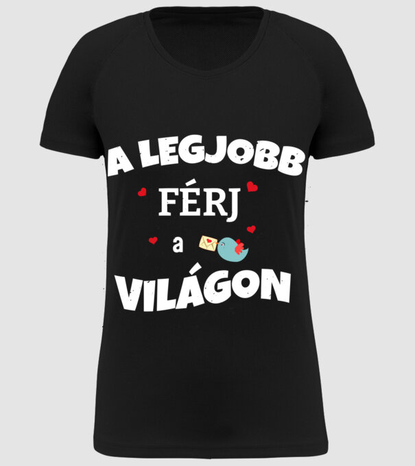  minta fekete pólón
