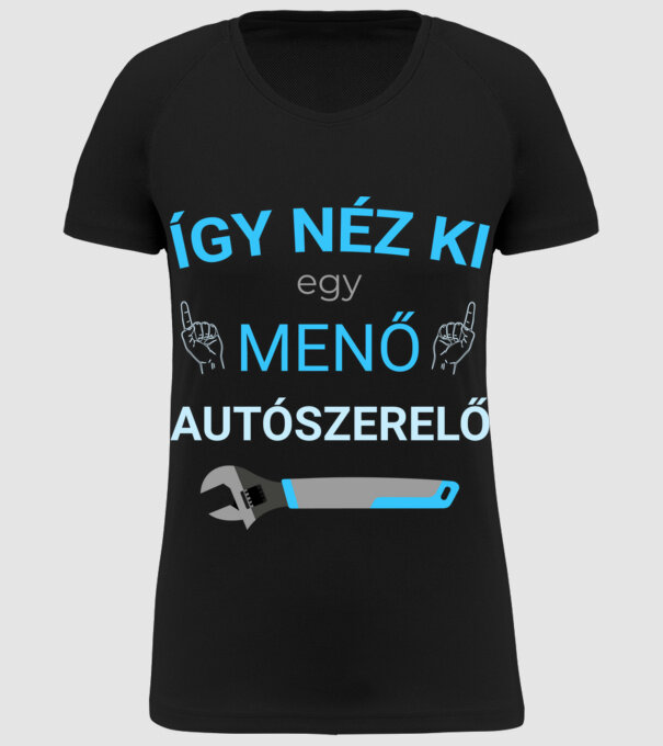  minta fekete pólón
