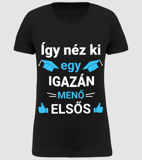  minta fekete pólón