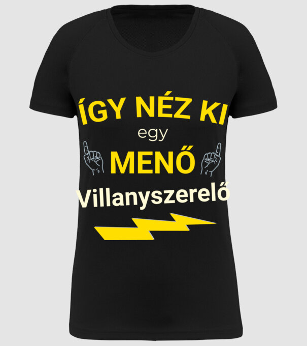  minta fekete pólón