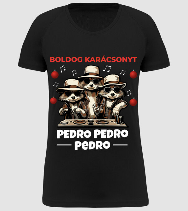  minta fekete pólón