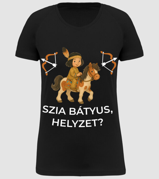  minta fekete pólón