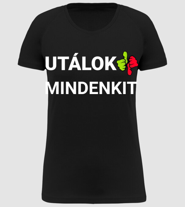  minta fekete pólón
