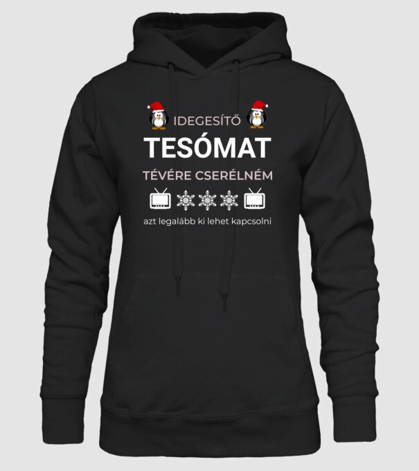  minta fekete pólón