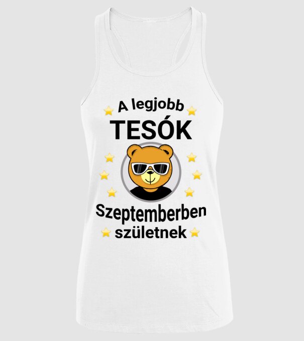  minta fehér pólón