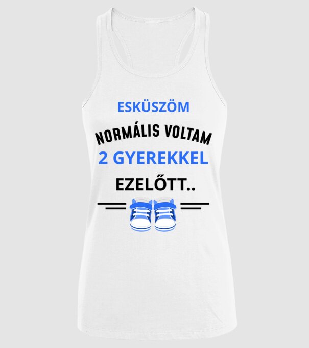  minta fehér pólón