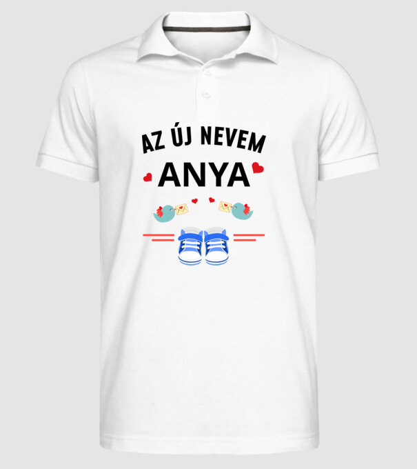  minta fehér pólón