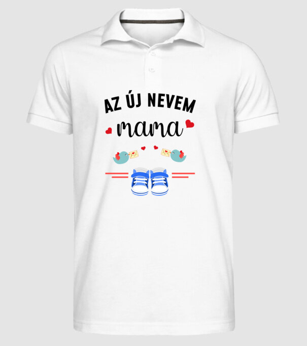  minta fehér pólón