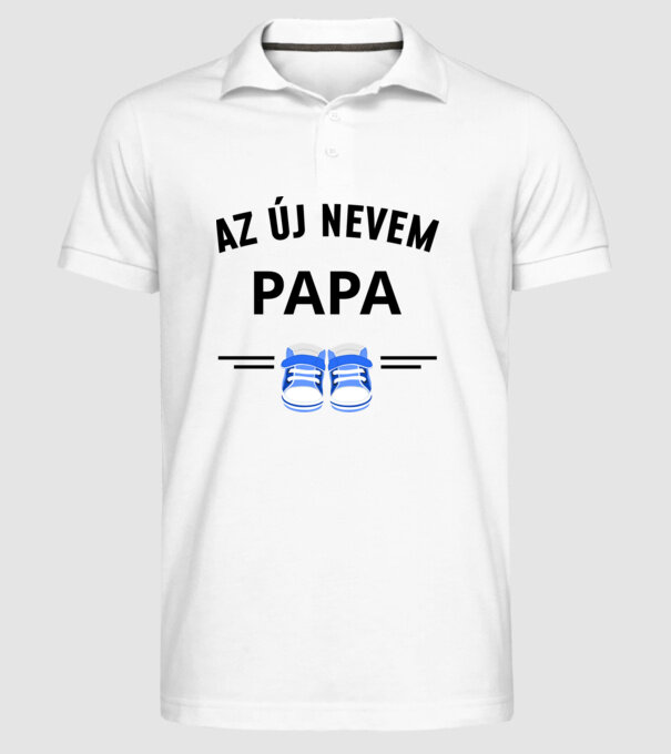  minta fehér pólón
