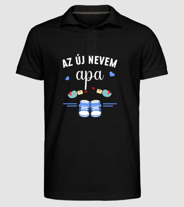  minta fekete pólón