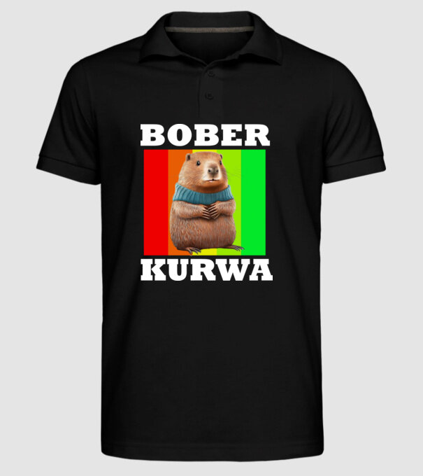  minta fekete pólón