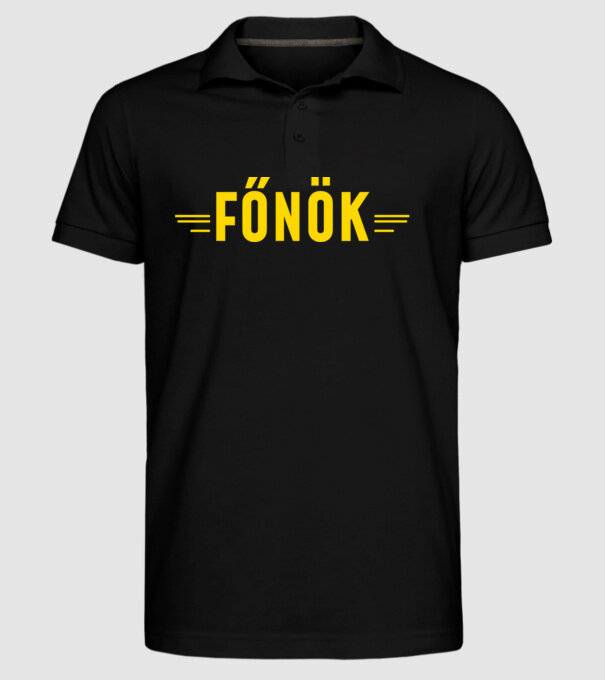  minta fekete pólón