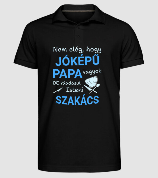  minta fekete pólón