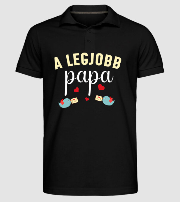  minta fekete pólón