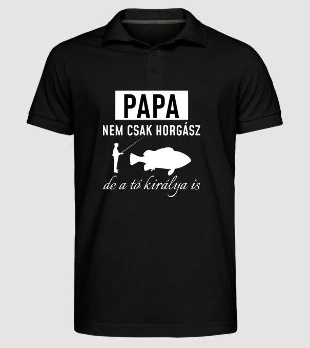  minta fekete pólón