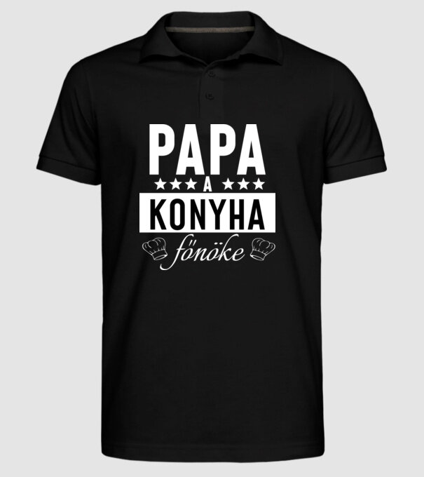  minta fekete pólón
