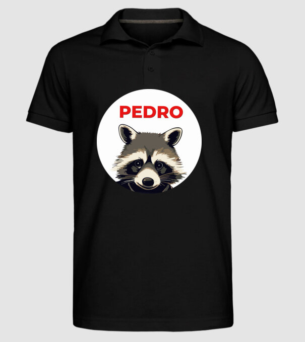  minta fekete pólón