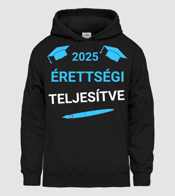  minta fekete pólón