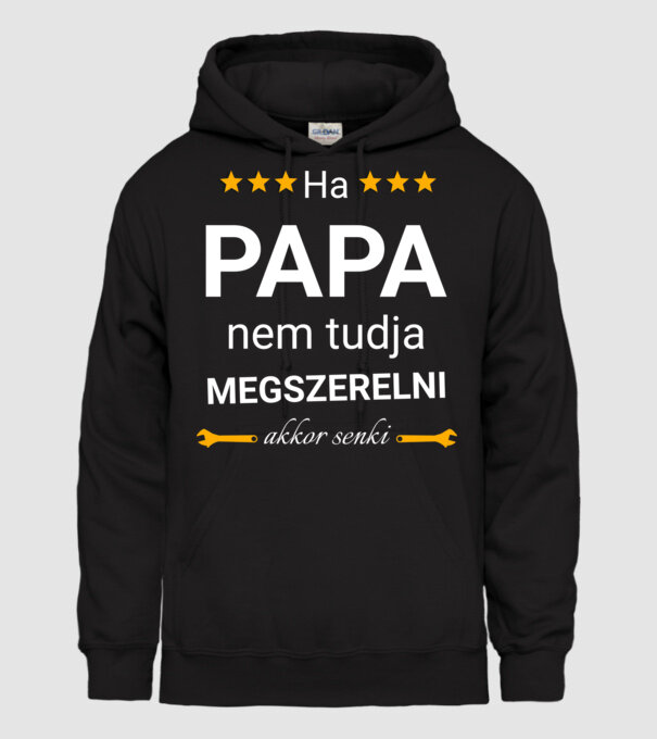  minta fekete pólón