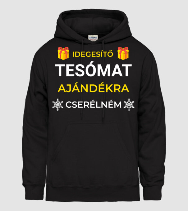  minta fekete pólón