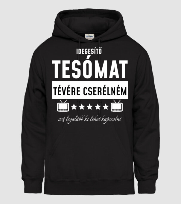  minta fekete pólón