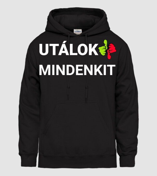  minta fekete pólón