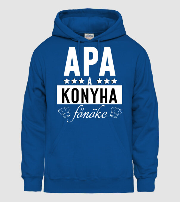  minta királykék pólón